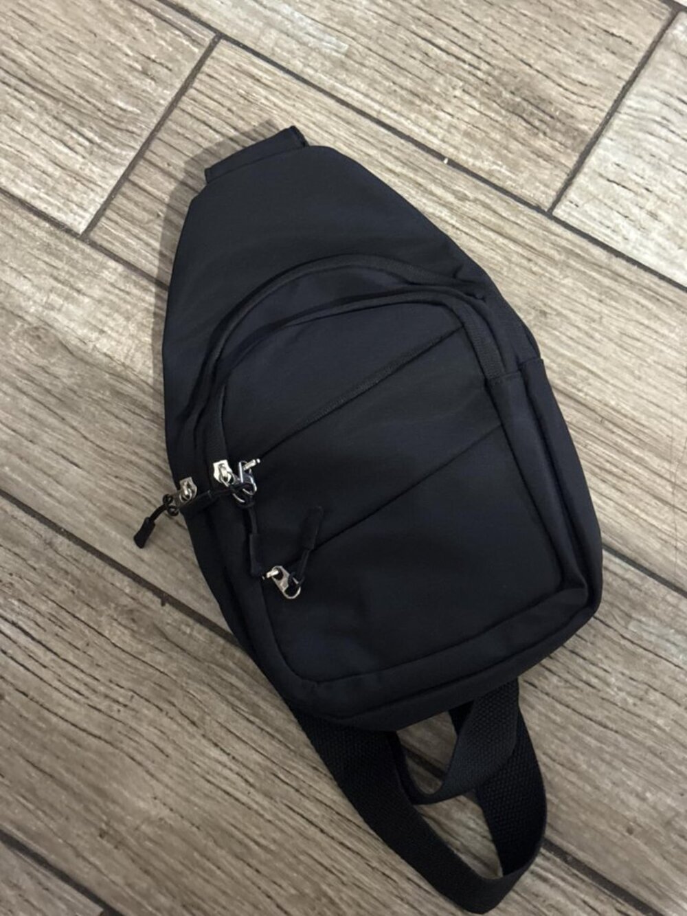 Crossbody For Women Sling Bag Anti Theft Travel Pack Black Lightweight Outdoor
